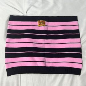 FB County Charlie Brown Tube Top - Black/Pink